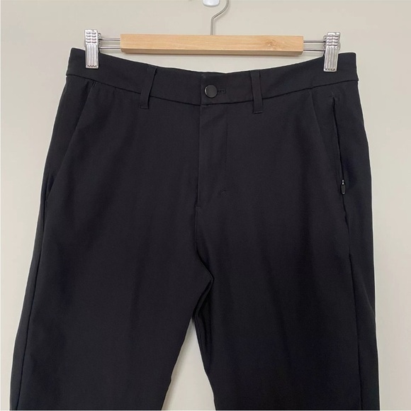 Lululemon Men’s Commission Pant Slim Fit Warpstreme Black Sz 30 (30" inseam) - Picture 5 of 15